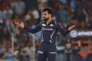 Rashid Khan has been very good with the ball for the Titans (Image Courtesy: Twitter/Gujarat Titans)